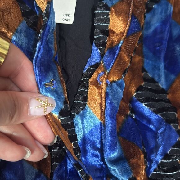 NWT Anthropologie Somerset Dress Velvet - Picture 8 of 9